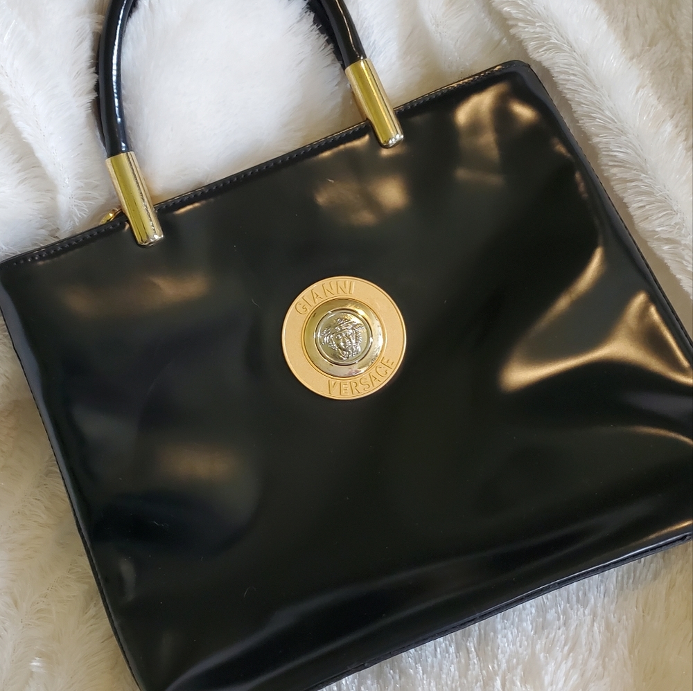 Gianni Versace Vintage Purse black
